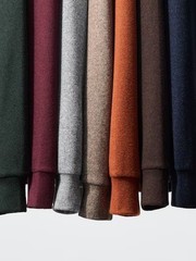 UNIQLO UNISEX Soft Knitted Fleece T-Shirt Soft Smooth Knit-like Texture NEW