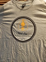 BadAss T-Shirt – Gray Large