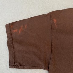 VTG Y2K Clear Vision Drama Co. T-Shirt Bears Love Mean Kids Biblical Sz L Brown