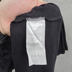 Quince Shirt Mens 2XL Black Merino Wool V Neck Base Layer