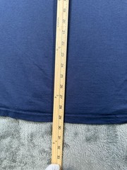 Vintage NYPD 9-11 Shirt Mens 2XL Memorial Navy Blue Double Sided Graphic 00s