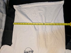 Tee Luv Blue Moon T-Shirt Men’s Size M White Draft Beer Graphic Logo Tee