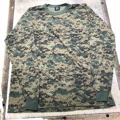 TEE SWING CAMOUFLAGE Digital Camo HUNTING LONG SLEEVE SHIRT 3XL – USA Fast Ship