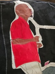One Of A Kind Custom T-shirt With Urban Feel. Size is XL, but runs small. Unique