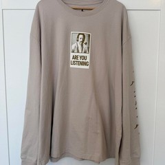 Far Out Allen Watts Are You Listening Long Sleeve T Shirt Oversized Conscious XL