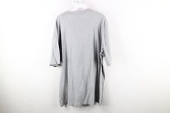 Vintage LL Bean Mens Large Blank Baggy Fit Short Sleeve T-Shirt Heather Gray