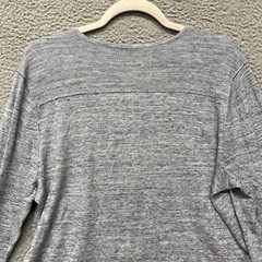Vince Shirt Mens M Blue Henley Heather Lightweight Classic Baselayer