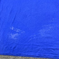 Hanes Heavyweight 50/50 Ogden Chrome T Shirt Adult 3XL 54-56 Blue Cotton Graphic