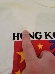 Rare Tshirt Hong Kong 1997 year Great Britain Vintage 90’s Men’s M*