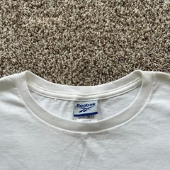 Vintage 90’s Reebok White XL USA Logo T-Shirt Classic