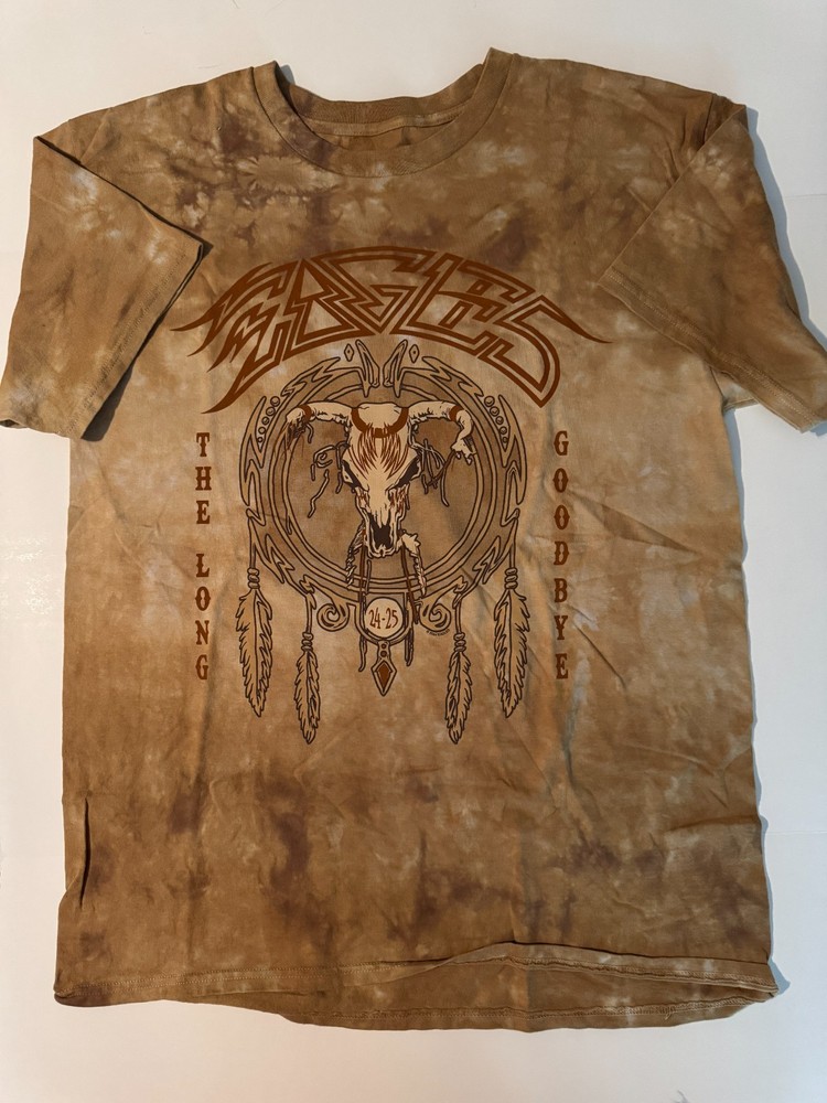 Eagles The Long Goodbye Sphere Las Vegas 2024-2025 Tie Dye T-Shirt Large