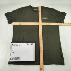 Under Armour Fish Crew Neck Short Sleeve Shirt Mens Size Extra Large XL Green