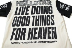 BRAND NEW Hell Beauty Star Trendy High Street Cotton Short sleeved T-shirt