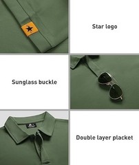 Mens Tactical Polo T-Shirt Quick Dry Combat Short Sleeve Work Team Casual Shirt