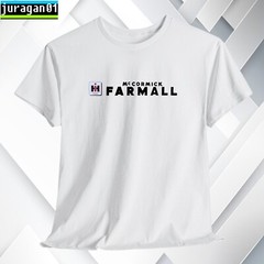 Farmall Tractors Logo Black/Navy/Grey/White/Red/Choco/Orange Shirt S-5XL