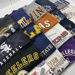 Wholesale Lot of 20 Men’s Sports Tee Shirts (Size Breakdown in Desc)