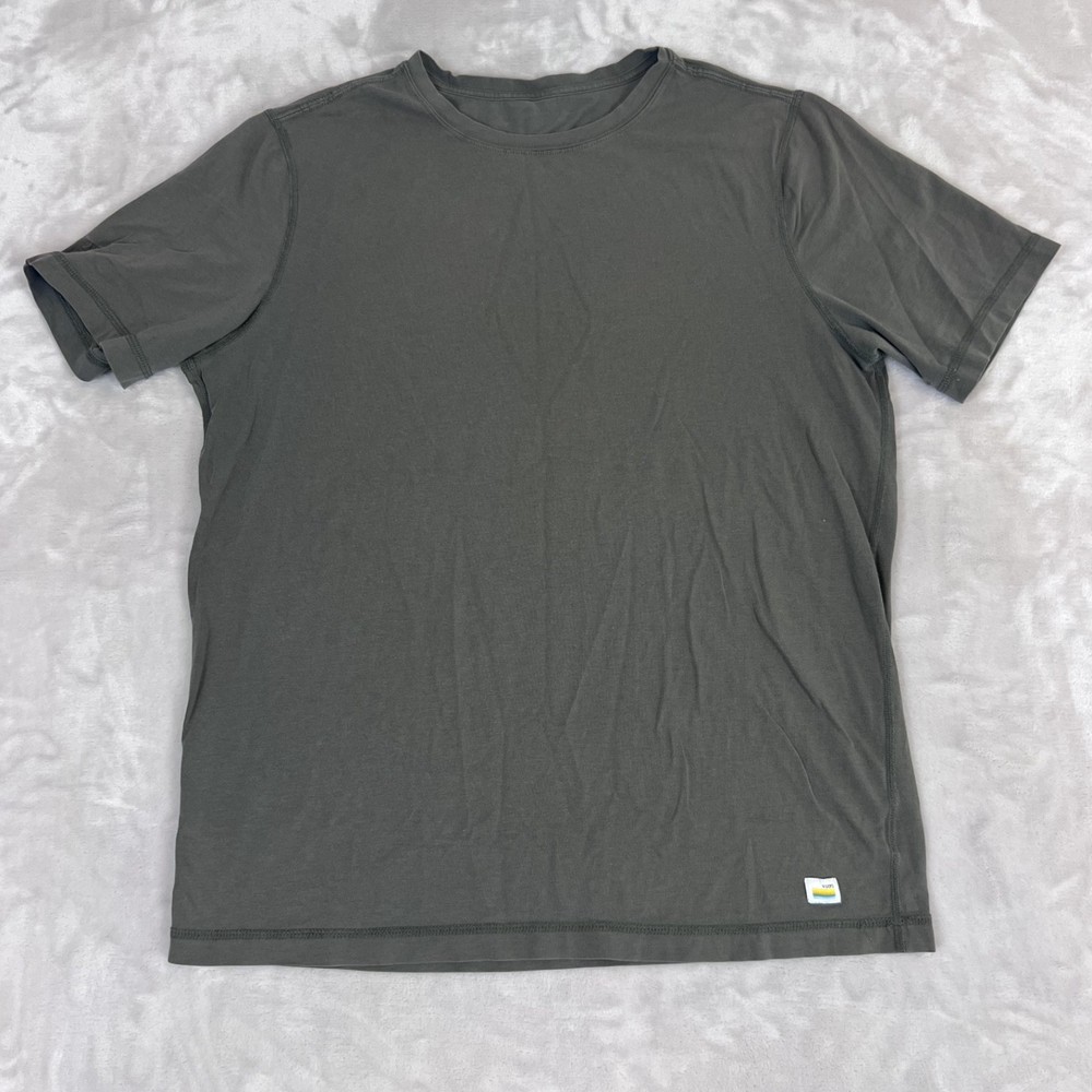 Vuori Tuvalu Tee Shirt Mens Medium Stretch Comfort Pima Cotton Performance