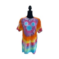 Tie-Dye T-Shirt Unisex M Multicolor Graphic Print Soft Comfortable Festival Boho