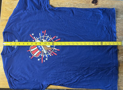 Bucees T-Shirt 4th Of July Land Of The Free Home Of The Beaver 2024 M Buc-ee’s