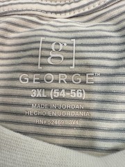 Men’s Shirts, (New w/tags), George Short Sleeve Crew Neck Pocket Tee 3XL (54-56)