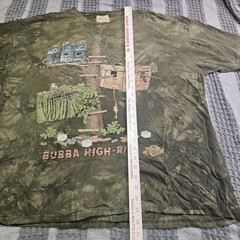 Vintage The Mountain Men’s XL Green Tie-Dye Bubba High-Rise Graphic Tee