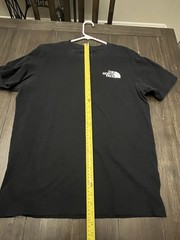 The North Face Black T-Shirt Logo Never Stop Exploring Size Large