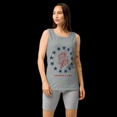 America Patriotic Tank Top