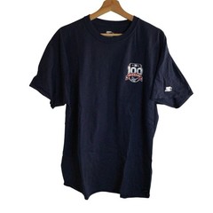Starter New York Giants 100 Seasons 1925 Anniversary NFL Shirt Mens XL Navy Blue