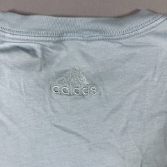 Set Of 2 Adidas Essentials T Shirt Mens M Wonder Blue Embroidered Logo Crew Neck