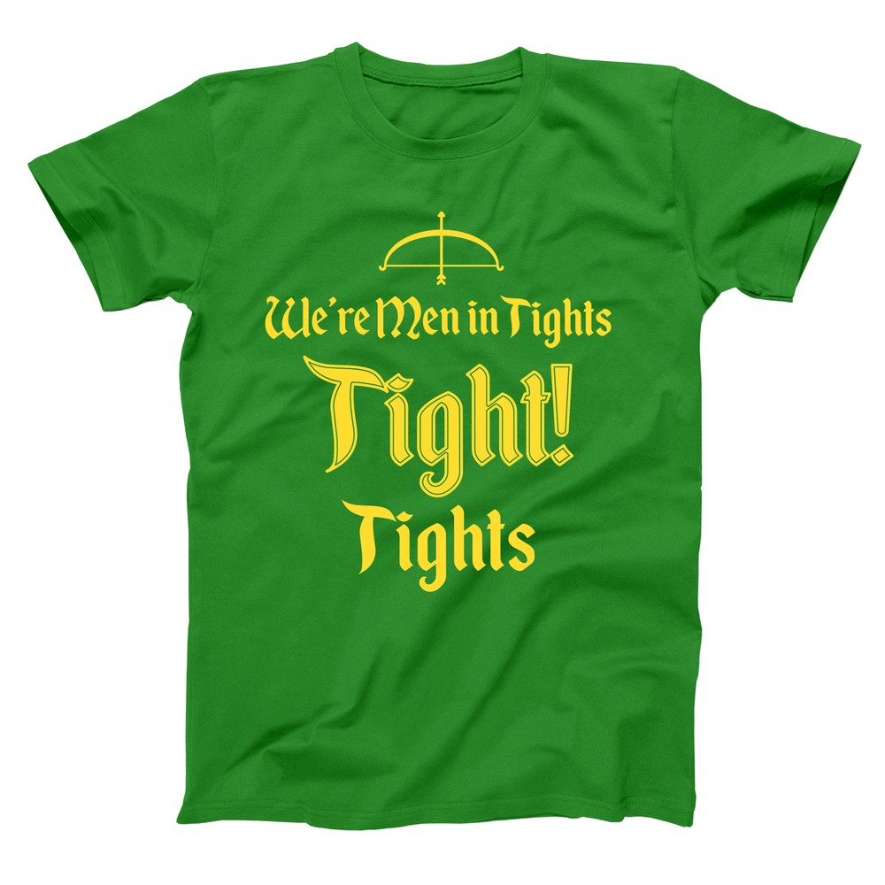 We’re Men In Tights Tight Tights Funny Irish Humor Green Basic Men’s T-Shirt