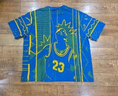MICHAEL JORDAN Air Jumpman mens XXL All Over Print shirt basketball hip hop