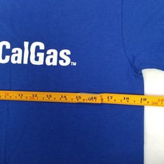 SoCalGas Logo #TeamSoCalGas Graphic T-Shirt Men’s Blue Medium Classic Casual