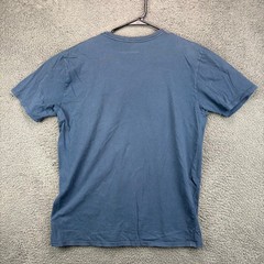 Legend Mens Crested Butte Colorado Mountain Pocket T-Shirt Blue Size L Cotton