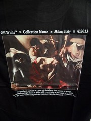 Off Wht Mens Collection Milan Italy Black T-Shirt Regular Fit S/M/L/XL T63
