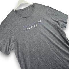Travis Mathew “Golfers Are Athletes Too” Graphic T-Shirt Men’s XXL Heather Gray