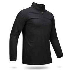 T-shirts Men’s 1/4 Long Sleeve T Shirts Fishing Hiking Tee Shirts Pullover Tops