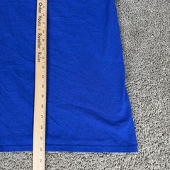 Florida Railroad Museum Shirt Mens 2XL Blue Steam Train Graphic Tee Gildan