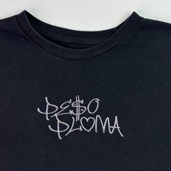 Peso Pluma Mens XL Black Doble P Tour Graphic Tee Concert Music Shirt