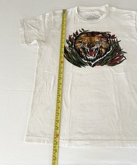 50’s Vintage Print LION T-Shirt M Atomic Age Art Deco Rockabilly Reggae
