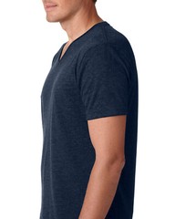 Next Level Apparel Men’s 4.3 oz. CVC V-Neck Short Sleeves T-Shirt 6240 M – Navy
