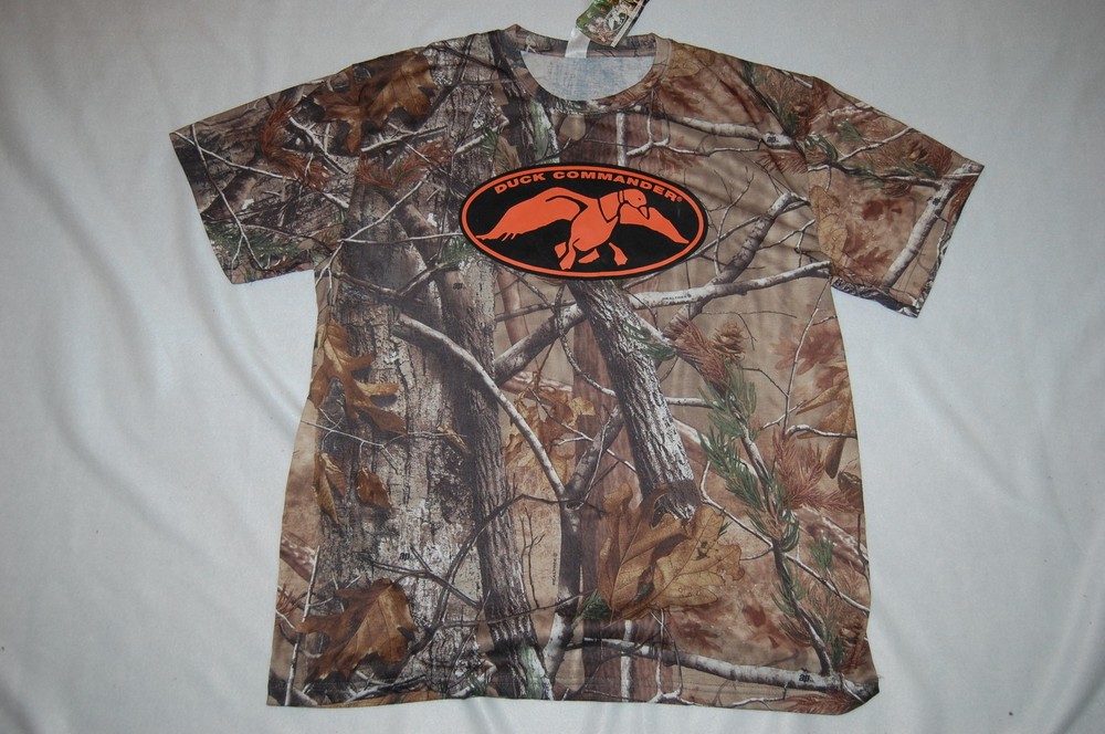 Mens Tee REALTREE Duck Commander S 34-36 M 38-40 L 42-44