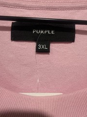 Purple Brand Men’s Pink Graphic Sleeveless T-Shirt Tank, NWT, Size 3XL