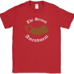 Right To Bear Arms T-Shirt Funny 2nd Amendment USA Guns America Tee