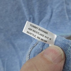 Tommy Bahama Mens Size L T-Shirt Sundays Best Crew Relax Tee New Defect