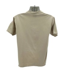 Vintage The Venetian Mens Medium T-Shirt Las Vegas Gondola Embroidered Tan Retro