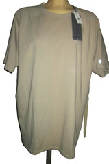 Kenneth Cole Men’s Active Tech Crew Neck Short Sleeve T-Shirt-Sz XXL-khaki-NWT