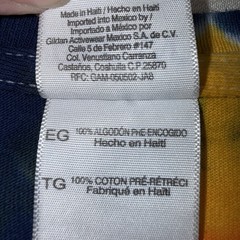 Gildan Heavy Cotton Tie-Dye Short Sleeve Crew Neck Cotton T-Shirt XL Hand-dyed