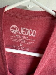 Jedco Unisex Men’s small S JEEP Back To The Beach Graphic T-shirt EUC