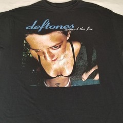 Authentic Deftones Around The Fur Album Cover Band Black T Shirt XL Spencers