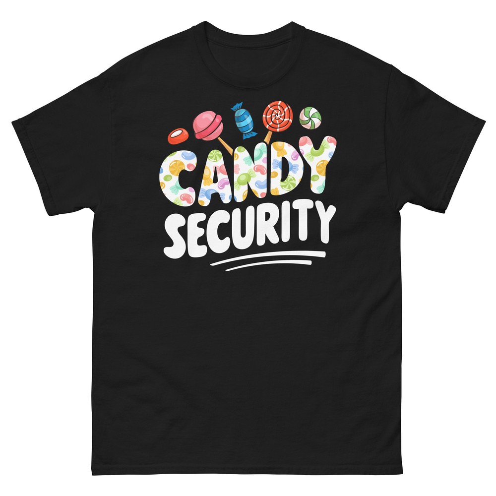 Candy Security Halloween Costume Sweets Novelty Unisex Classic Tee